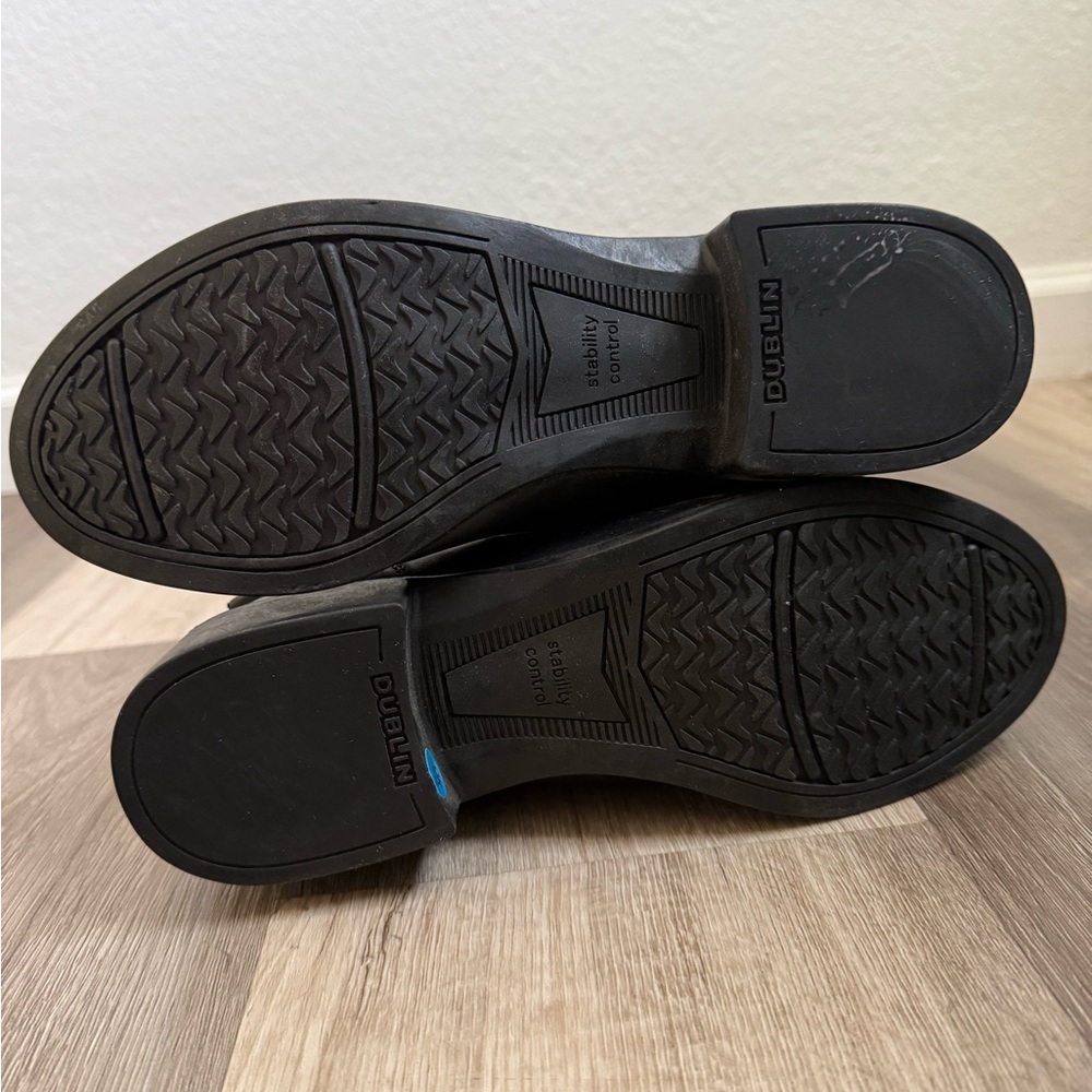 Dublin Womens/Ladies Galtymore Tall Leather Dress Boots / Black SZ 8.5 - Picture 7 of 11